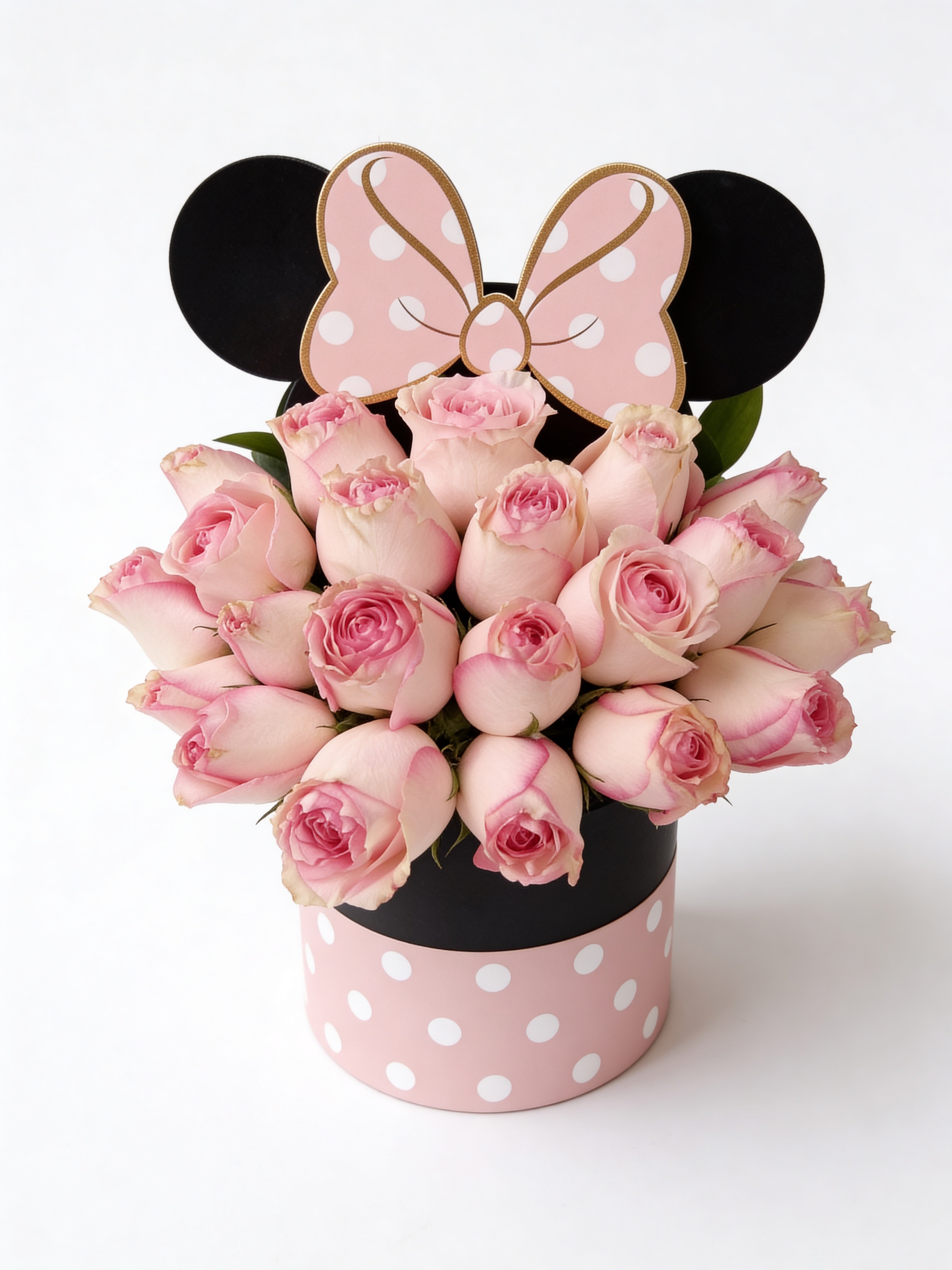 Arreglo 120 - Caja mini con rosas