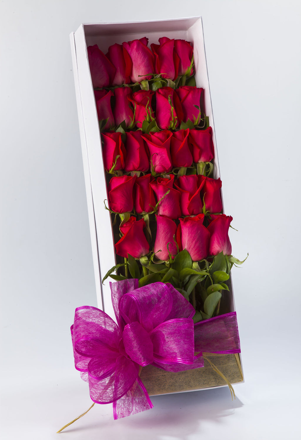 Arreglo 057 - Caja decorativa (12, 24 o 36 rosas)
